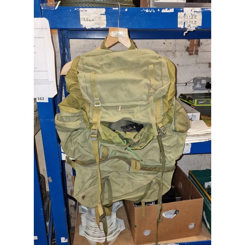 169 - AB Systems by Berghaus large canvas military style back pack