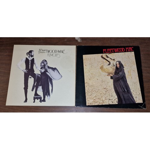 207 - 2 x Fleetwood Mac vinyl albums in very good condition being Rumours & The pious bird of good omen