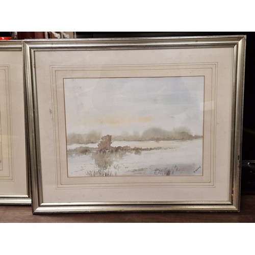 29 - Bundle of four, 56 x 46 cm framed and mounted prints after original Herbert Stump watercolour painti... 