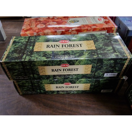 226 - Wholesale box of 6 x packs of 15, Rainforest incense sticks