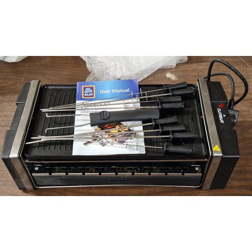 190 - Ambiano 3 in 1 electric kebab and grill