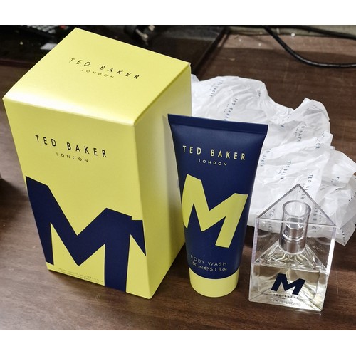 187 - Unused Ted Baker M for men body wash and eau de toilette gift set