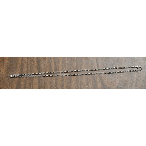 158 - 925 stamped silver chain