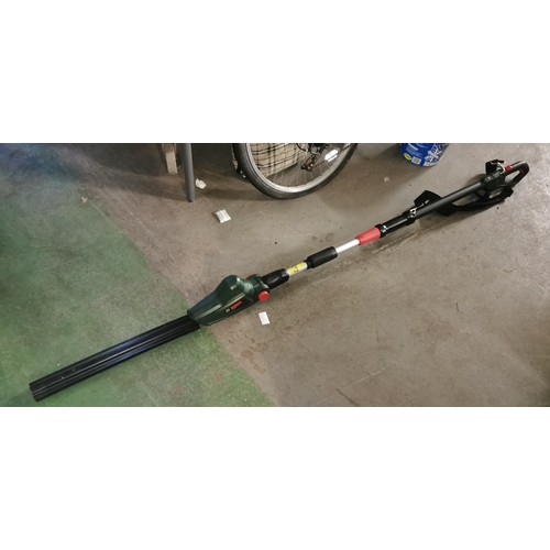 171 - As new Bosch universal hedge pole 18 with charger - charged and working