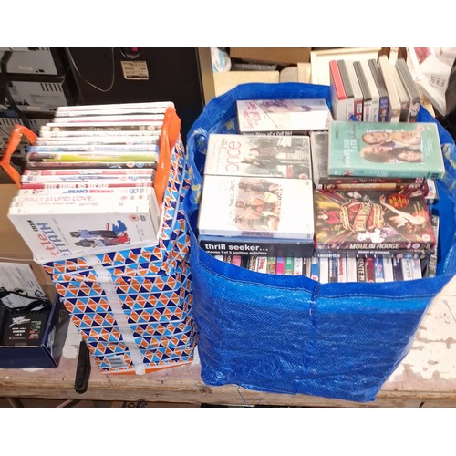 204 - Large amount of assorted DVDs