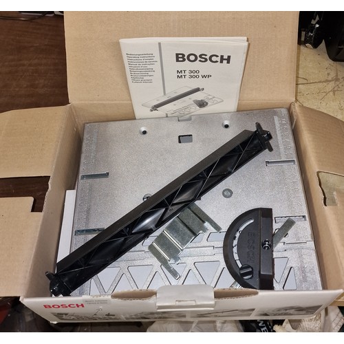 228 - Boxed and unused Bosch MT300, jigsaw table