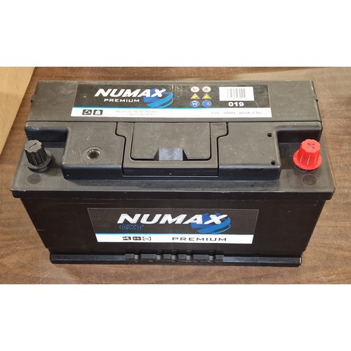 305 - Unused as new Numax Premium heavy duty car/van battery - 12v-95AH-800A