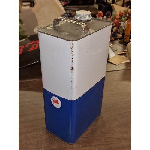 280 - Old Mobil 1 gallon oil can