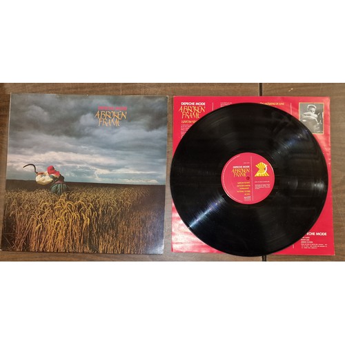 61 - Depeche Mode - A broken frame vinyl album in very good condition