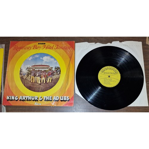 63 - King Arthur and the ad Libs - Runaway Bay hotel Jamaica vinyl album in very good condition