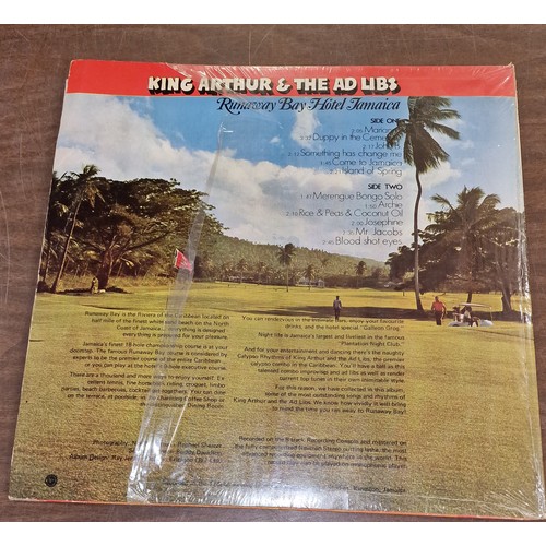 63 - King Arthur and the ad Libs - Runaway Bay hotel Jamaica vinyl album in very good condition