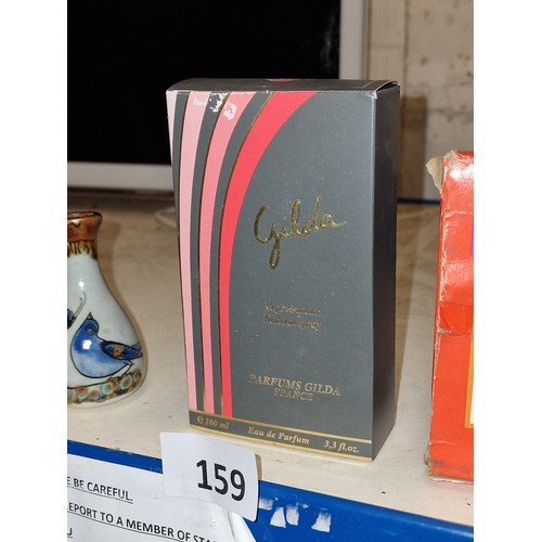 159 - Boxed and unused Gilda 100 ml retro perfume