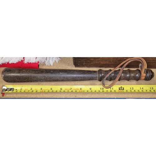 293 - Old wooden truncheon