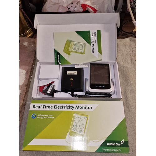22 - Boxed and unused British Gas real time electricity monitor