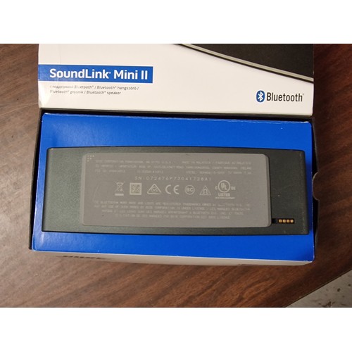 98 - Boxed Bose Soundlink Mini II bluetooth speaker