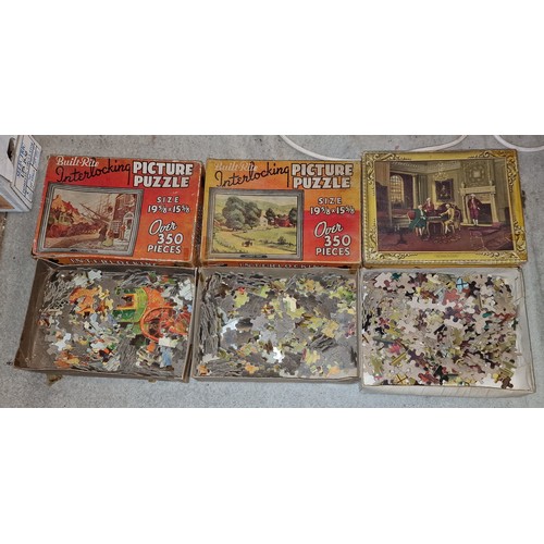 42 - 3 x vintage jigsaw puzzles