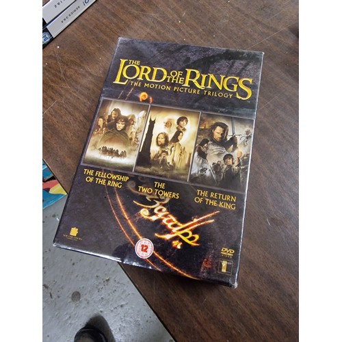 124 - Lord of the Rings trilogy DVD box set, still factory sealed