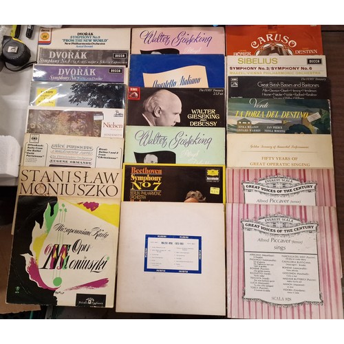 192 - Large job lot of assorted mainly classical music vinyl albums and some singles