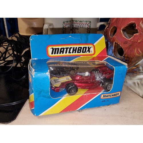 37 - Boxed and mint vintage Matchbox MB75 sports car