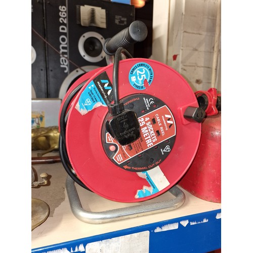 30 - 25 metre 4 gang extension reel