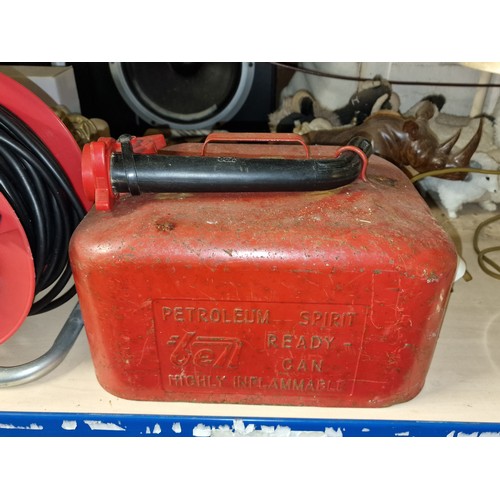 29 - Bell vintage metal petrol can