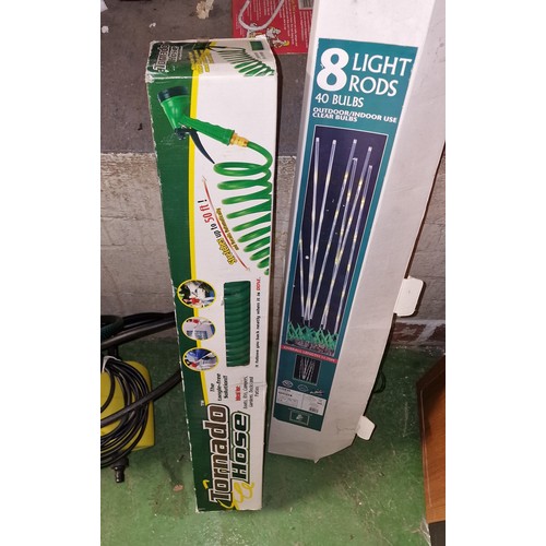 23 - Boxed and unused tangle free 50 ft Tornado garden hose