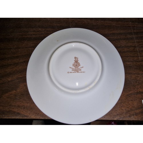 73 - 6 place setting 33 piece Royal Doulton 'Princeton' dinner set