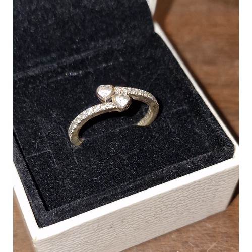 321 - Pandora ring in box size P