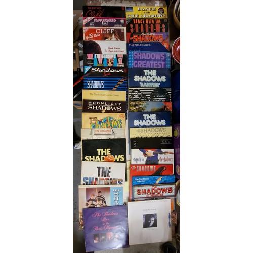 214 - Bundle of assorted Shadows and Cliff Richard vinyl albums