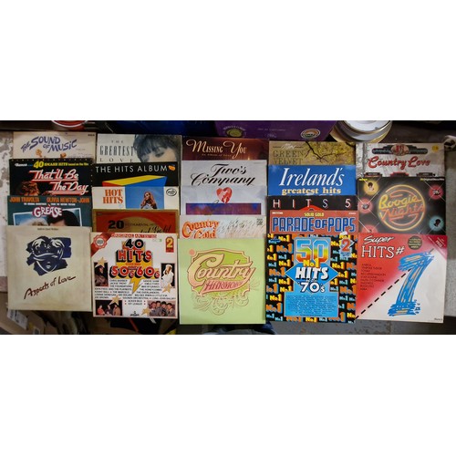 216 - Good bundle of assorted compilation and soundtrack vinyl albums in varying conditions