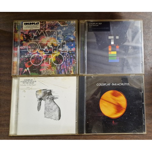 8 - 4 x Coldplay CD albums