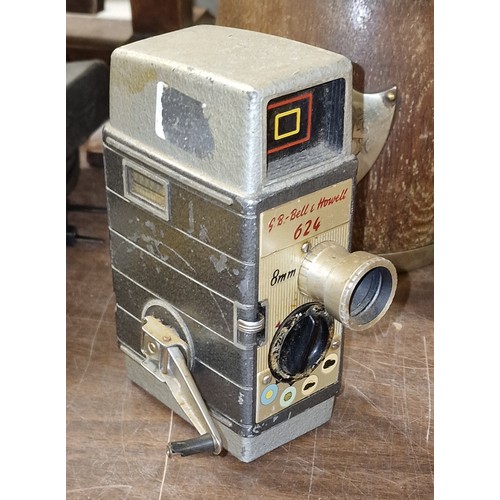 161 - Bell and Howell 624 vintage 8mm cine-camera