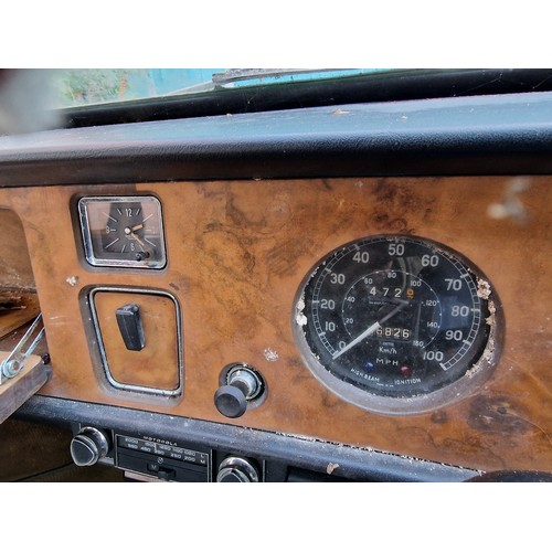 289 - Genuine garage find, untouched for over 35 years, 1972 Rover Princess 1300 Vanden Plas. No key or lo... 