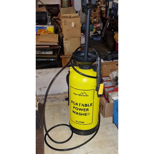 150 - 8 litre portable power washer