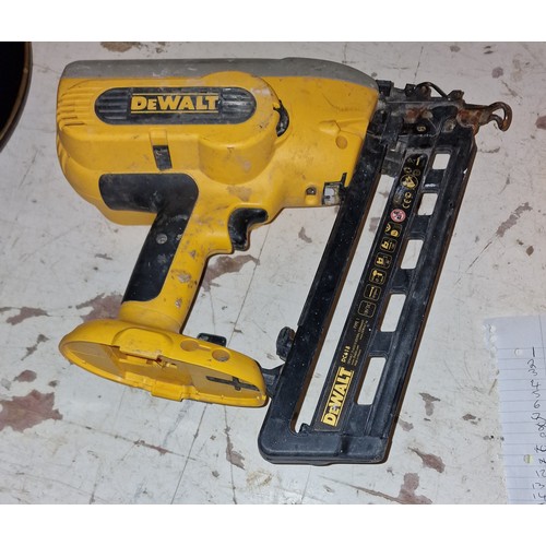 171 - DeWalt DC618 cordless nail gun body only so untested and sold as seen