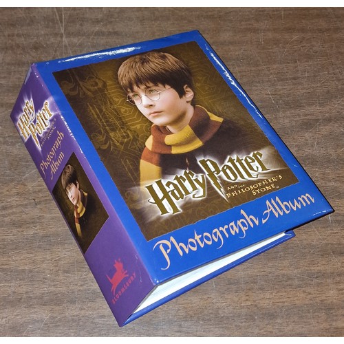 240 - Harry Potter photo album half full of themed photographs