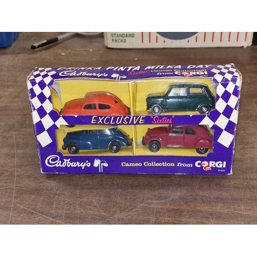 125 - Boxed Corgi exclusive sixties 4 vehicle set