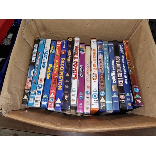 185 - Bundle of mostly cartoon and family DVD films