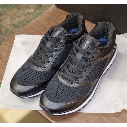 222 - New black Running trainers size 9