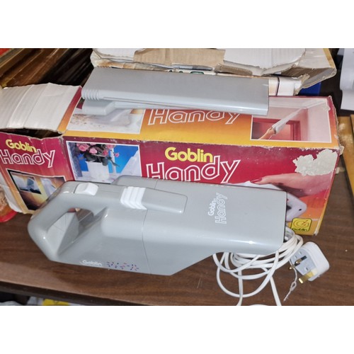 174 - Boxed Goblin Handy electric hand held vac