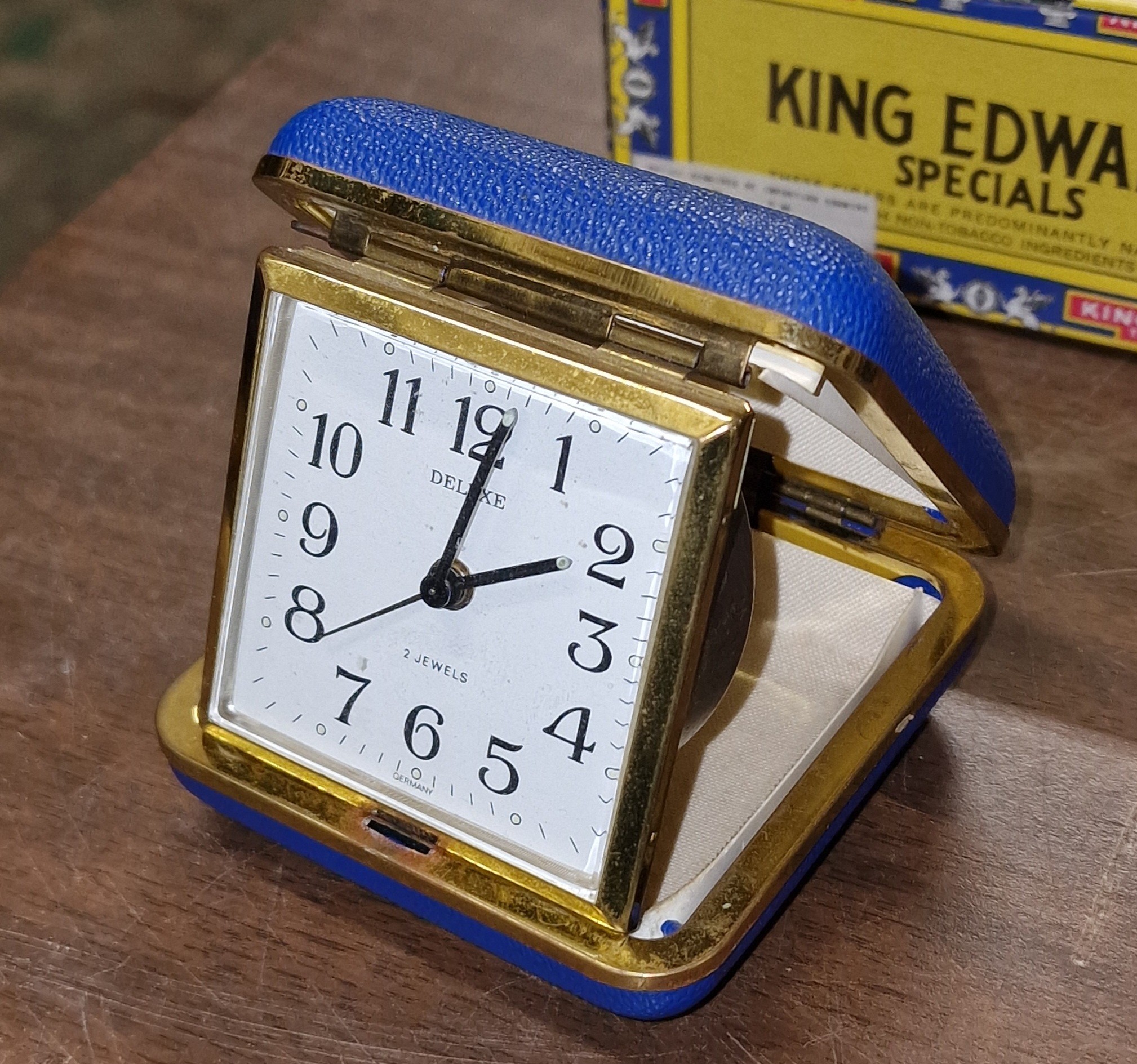 Landau Germany Vintage Travel Alarm factory clock