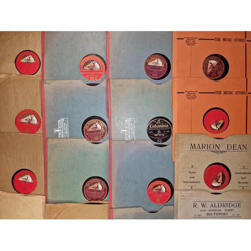 251 - Good bundle of old 78 RPM vinyl records