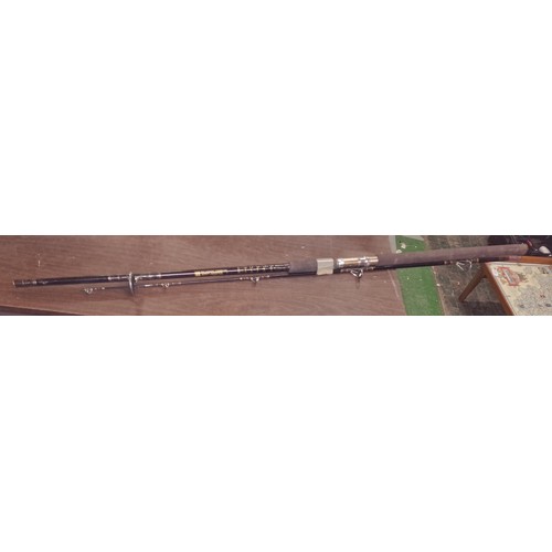 155 - Kassnar carbon beach caster fishing rod (top eye missing)