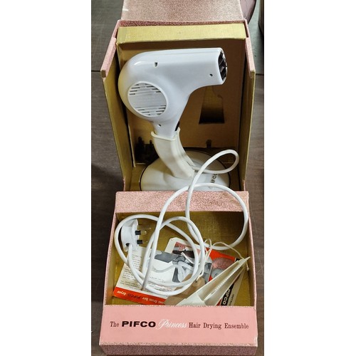 4 - Vintage Pifco Princess hairdryer in original box - all proceeds from this lot go to NSPCC