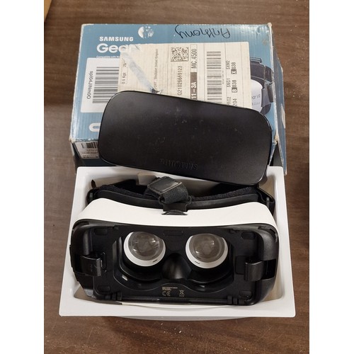 307 - Boxed Samsung Gear virtual reality headset model sm-r322 - All proceeds from this lot go to NSPCC