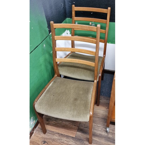 86 - Pair of G Plan retro dining chairs