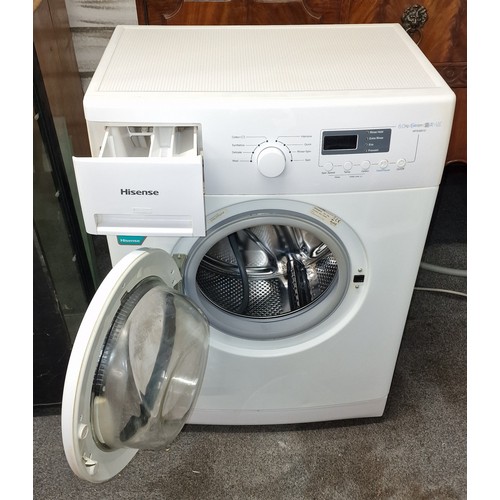 155 - 60 cm wide Hisense 6 kg, 1000 rpm washing machine model WFE6010