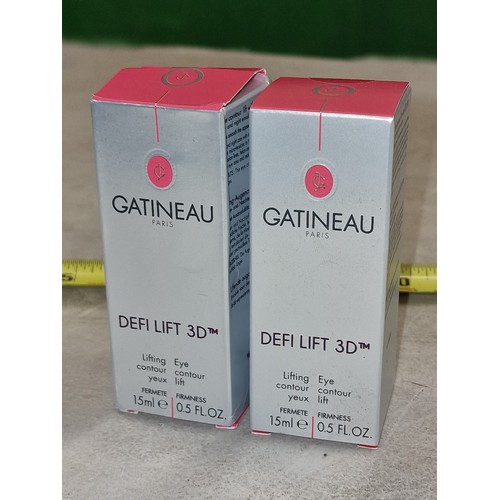 138 - 2 x new Gatineau Paris Defi Lift 3D 15 ml eye contour lift serum
