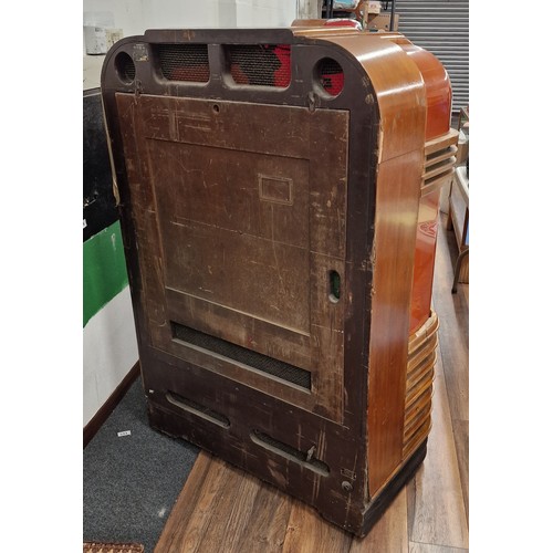 セール20時〜米国製ラッパ型ラジオホーン単体【A】1930年代レトロアンティーク 98 x 68 x 144 cm rare 1930's Rock-Ola 'Luxury Lightup