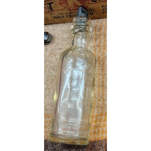 229 - Early 20th century clear Stotherts bottle with stopper